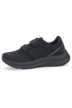 Schwarze Laufschuhe mit Klettverschluss LOTTO SPEEDRIDE 801 II S