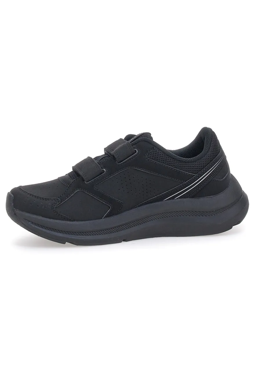 Schwarze Laufschuhe mit Klettverschluss LOTTO SPEEDRIDE 801 II S