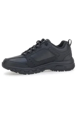 Schwarze Outdoor-Schuhe aus Leder mit Memory Foam Skechers Oak Canyon Redwick