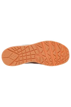Skechers – Uno Retro One Airbag – Sneaker aus braunem Leder und Wildleder