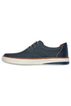 Skechers Hyland Ratner blau Leinwand Turnschuhe