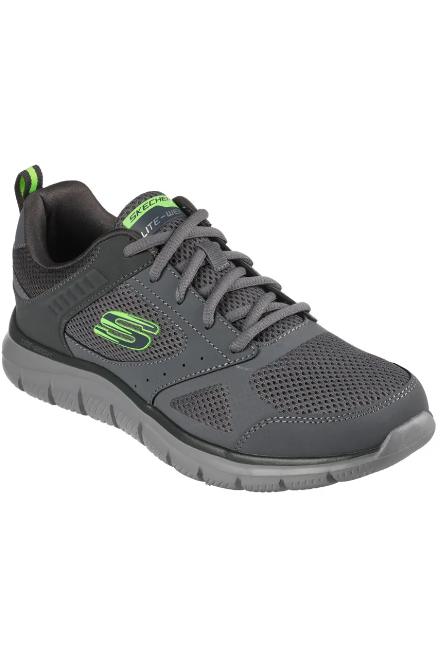 Skechers Track Syntac Graue Turnschuhe