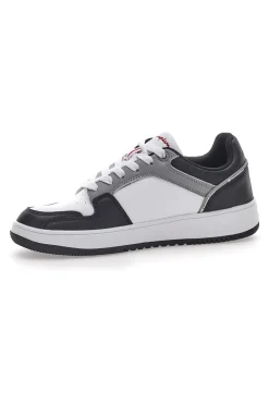 Sneaker „Champion Rebound 2 Low B Gs“ in Weiß und Schwarz