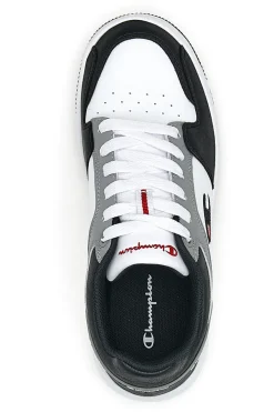 Sneaker „Champion Rebound 2 Low B Gs“ in Weiß und Schwarz