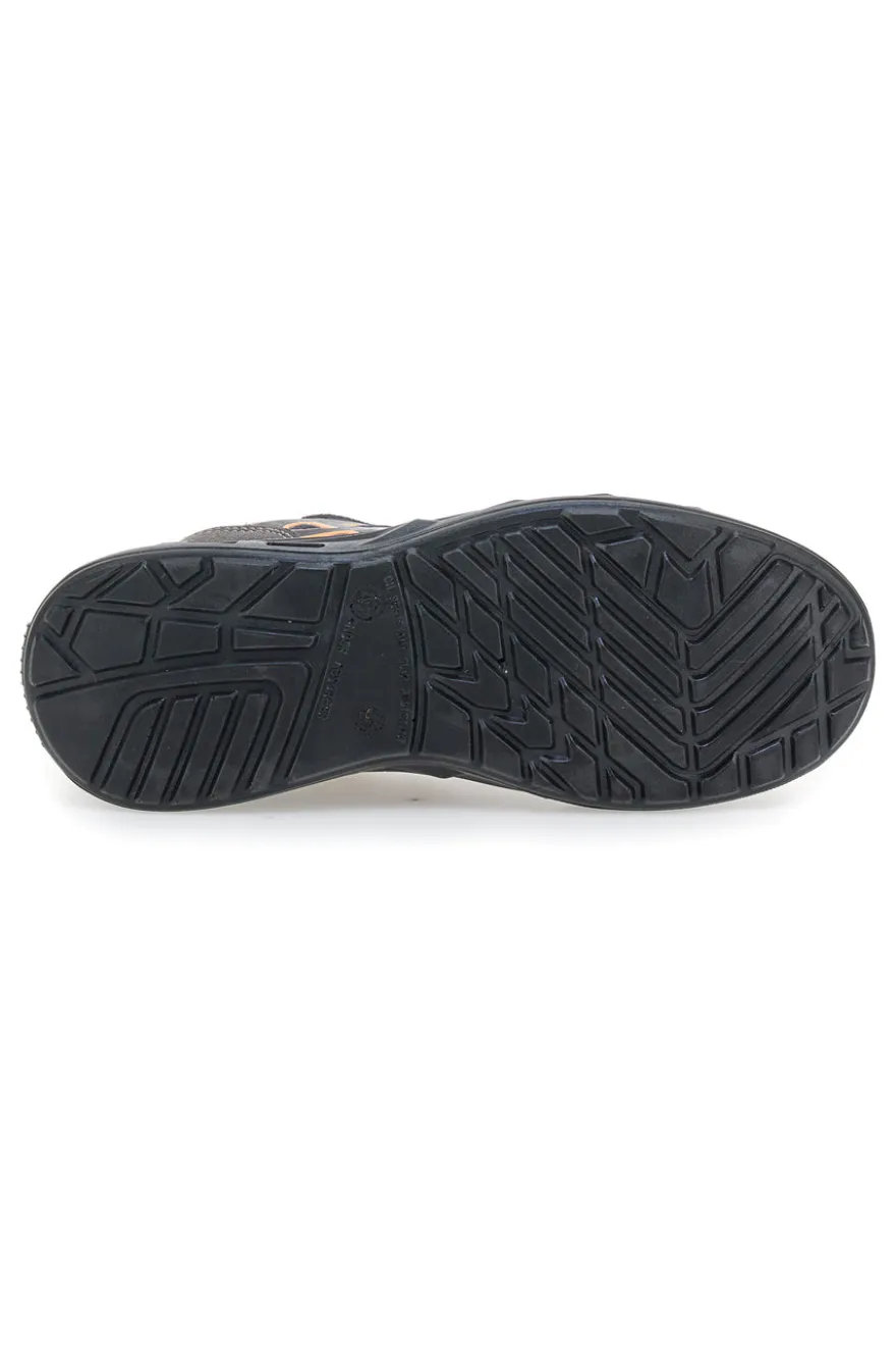 Sneakers antinfortunistiche grigie S1P Black shoot YL5068-1