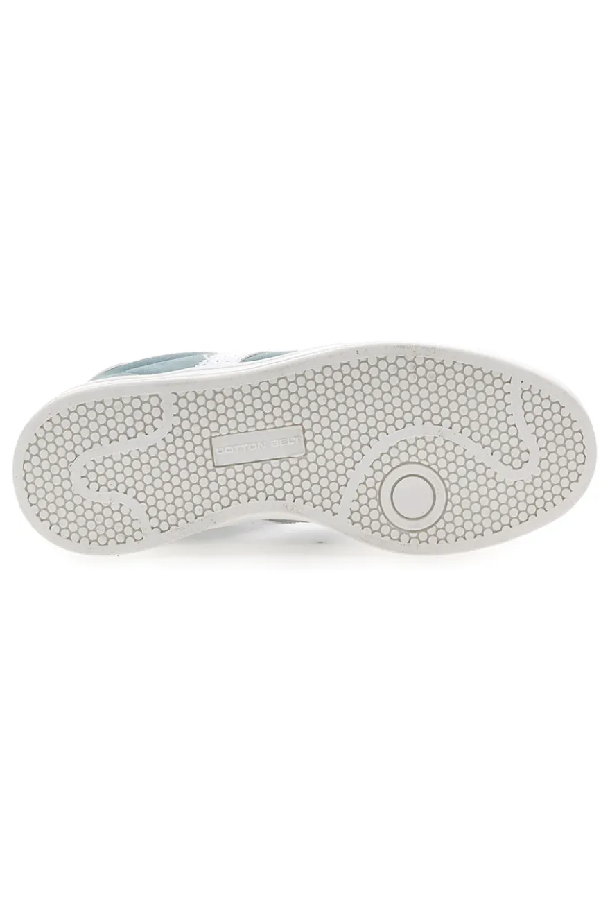 Sneakers Azzurre con Bande Laterali Bianche COTTON BELT CAMP NYC SD