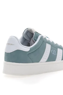 Sneakers Azzurre con Bande Laterali Bianche COTTON BELT CAMP NYC SD