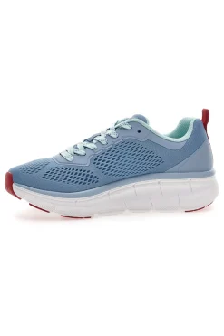 Sneakers Azzurre In Mesh Champion Low Cut Shoe Foxy II