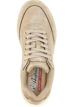 Sneakers Beige Con dettagli Oro Australian AU42W511