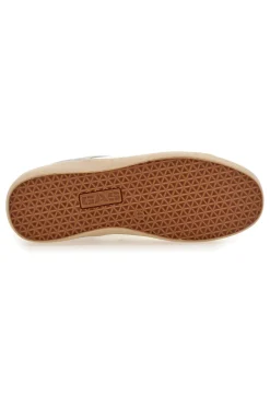 Sneakers beige e bianche con inserti a contrasto Gas NIKA MIX
