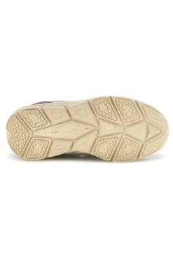 Sneakers beige in mesh traspirante Canguro CA1267