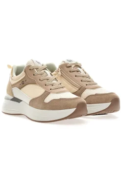 Sneakers Beige zeppa comfort Pittarello capsule Kendy
