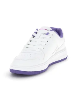 Sneakers bianca dettagli viola Champion RD18 Low G GS