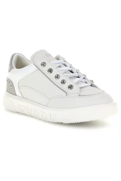 Sneakers bianche con brillantini Ferre F763