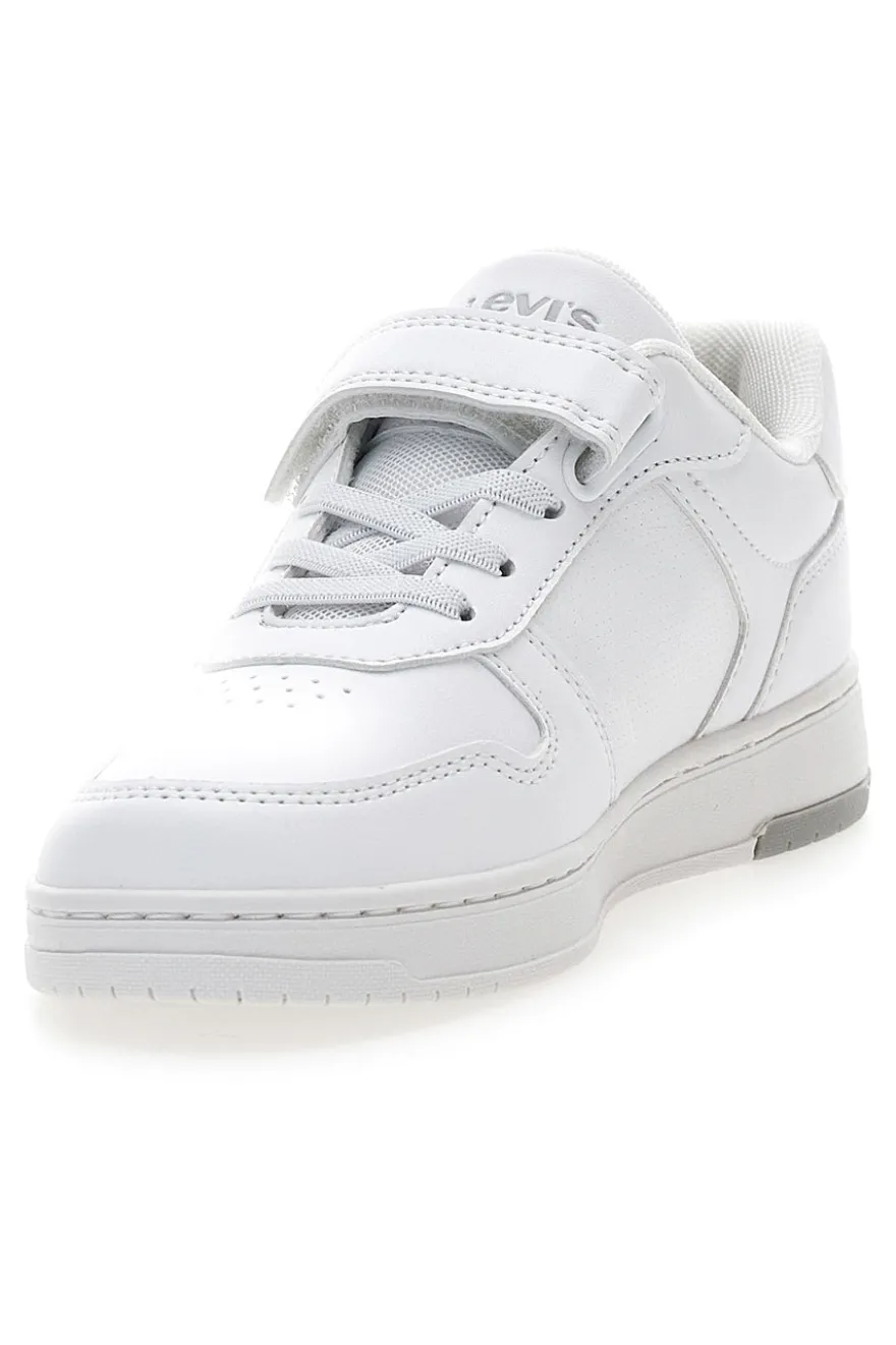 Sneakers bianche con chiusura a strappo Levi's Kick SE
