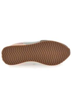 Sneakers Bianche con Dettagli Multicolore e Tomaia in Pelle PEPE JEANS RUSPER CLASS