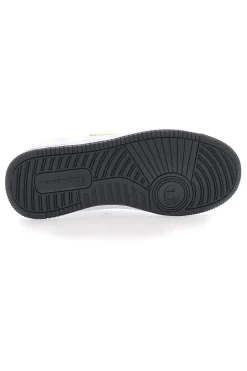 Sneakers Bianche con Dettagli Blu e Gialli CHAMPION RD18 LOW G GS