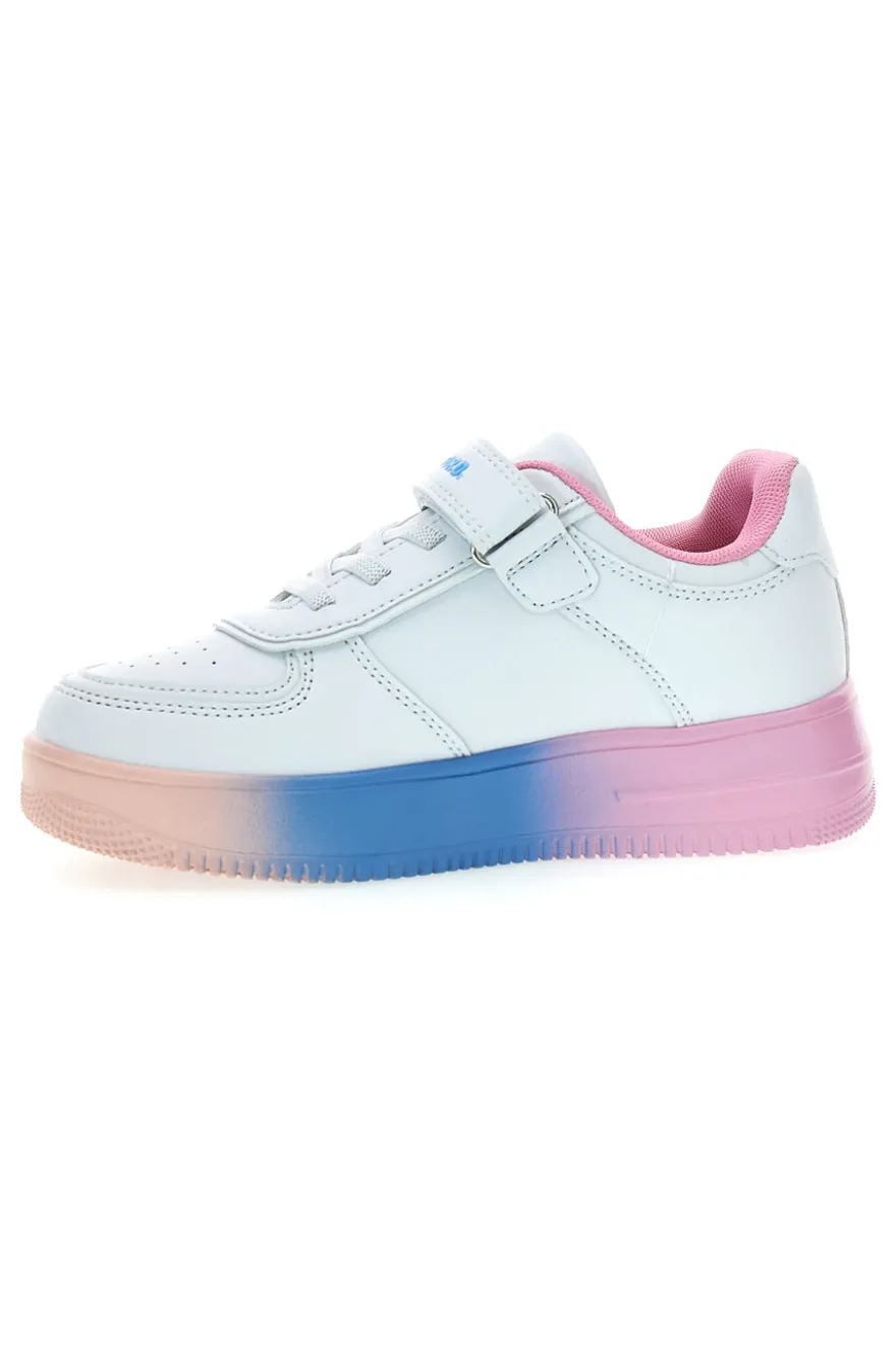 Sneakers bianche con farfalle e luci M-kids MG25123