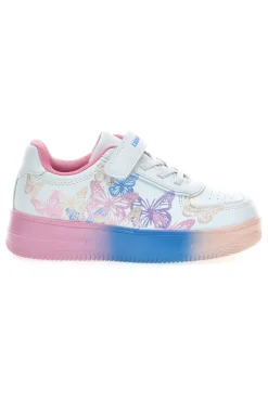 Sneakers bianche con farfalle e luci M-kids MG25123
