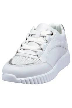 Sneakers Bianche con Inserti Effetto Metallizzato Bagatt D45AL6055050