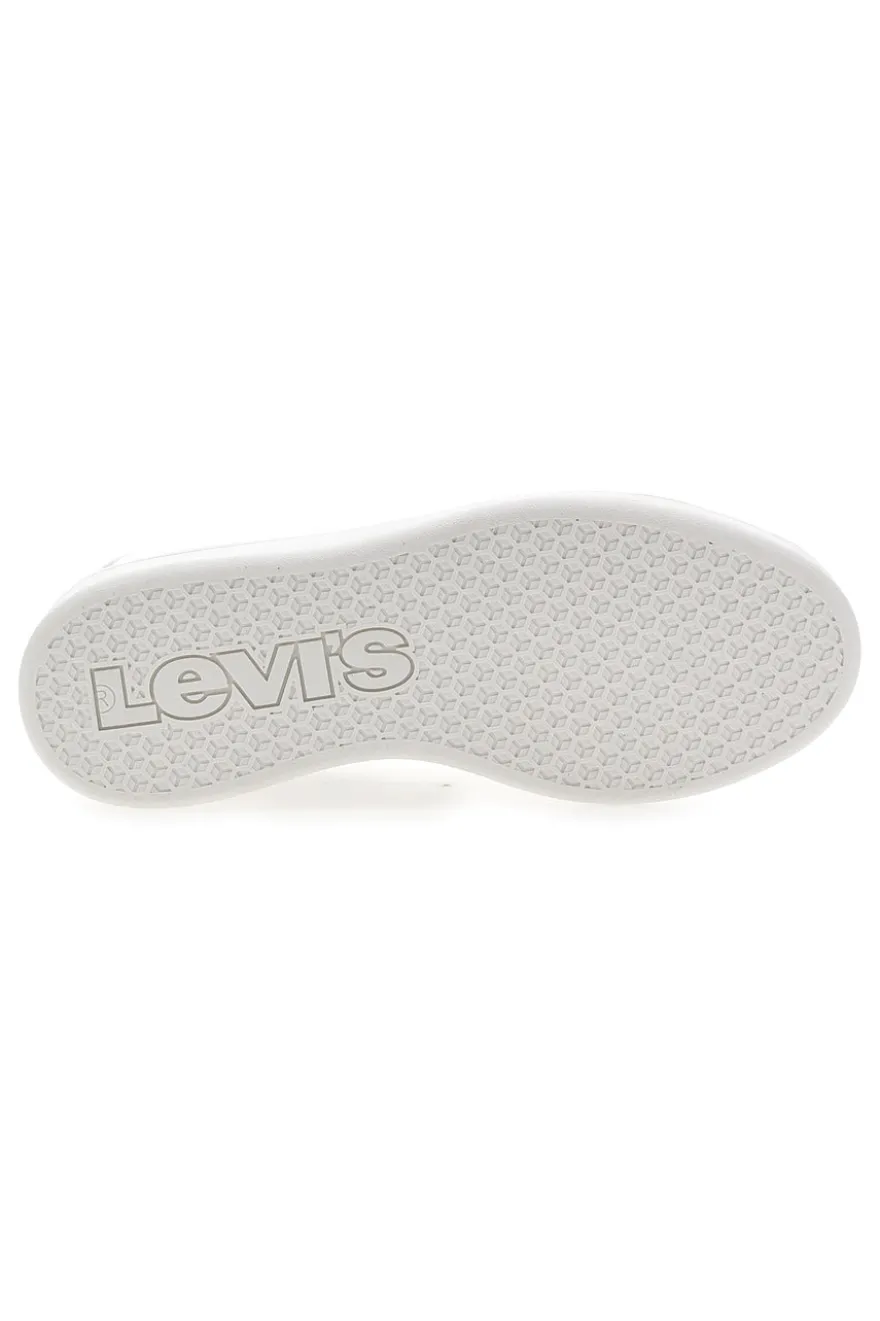 Sneakers Bianche Con Lacci da Donna Levi's VAVE0201S