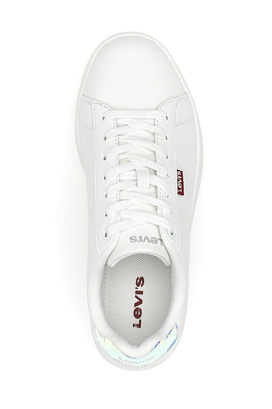 Sneakers Bianche Con Lacci da Donna Levi's VAVE0201S