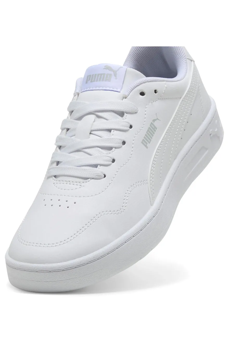 Sneakers Bianche Con Lacci Puma Court Lally
