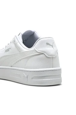 Sneakers Bianche Con Lacci Puma Court Lally