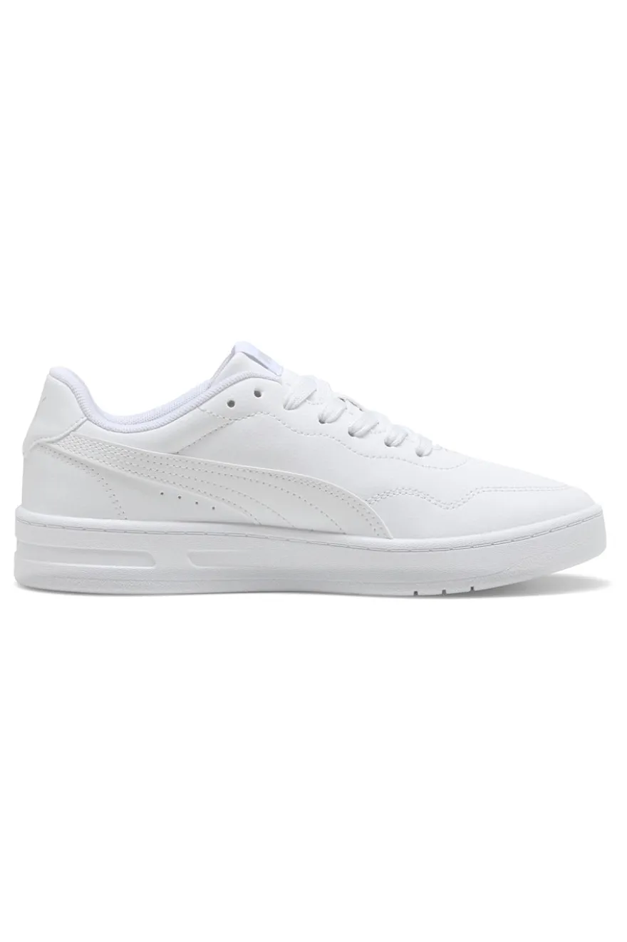 Sneakers Bianche Con Lacci Puma Court Lally