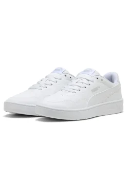 Sneakers Bianche Con Lacci Puma Court Lally