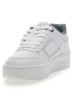 Sneakers Bianche Con Logo Laterale Champion Foul Plat Element