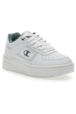 Sneakers Bianche Con Logo Laterale Champion Foul Plat Element