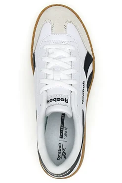 Sneakers bianche con logo nero REEBOK SMASH EDGE S