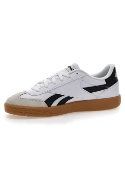 Sneakers bianche con logo nero REEBOK SMASH EDGE S