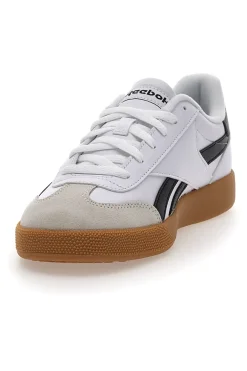 Sneakers bianche con logo nero REEBOK SMASH EDGE S