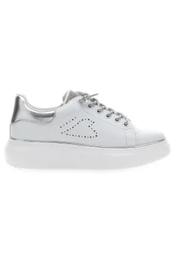 Sneakers bianche con strass ENERGY E86