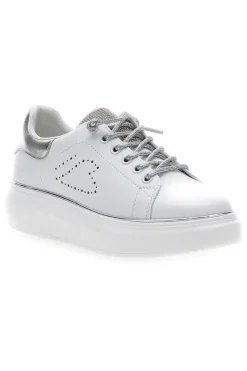 Sneakers bianche con strass ENERGY E86
