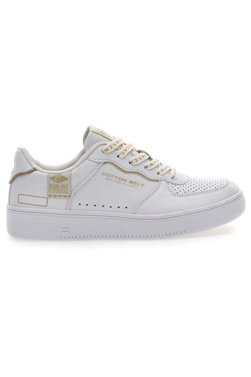 Sneakers Bianche Cotton Belt Austria