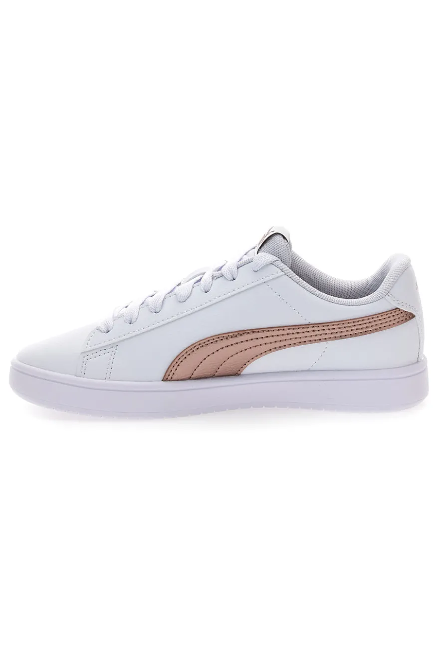 Sneakers bianche dettagli rame classiche Puma Rickie Classic JR