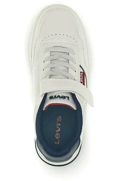 Sneakers Bianche e Blu Levi's John Ser