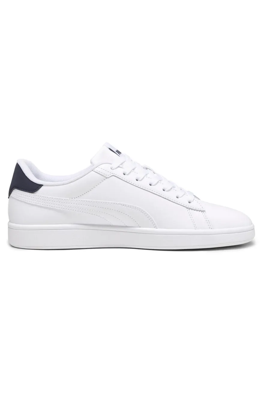 Sneakers Bianche e Blu Puma Smash 3 L