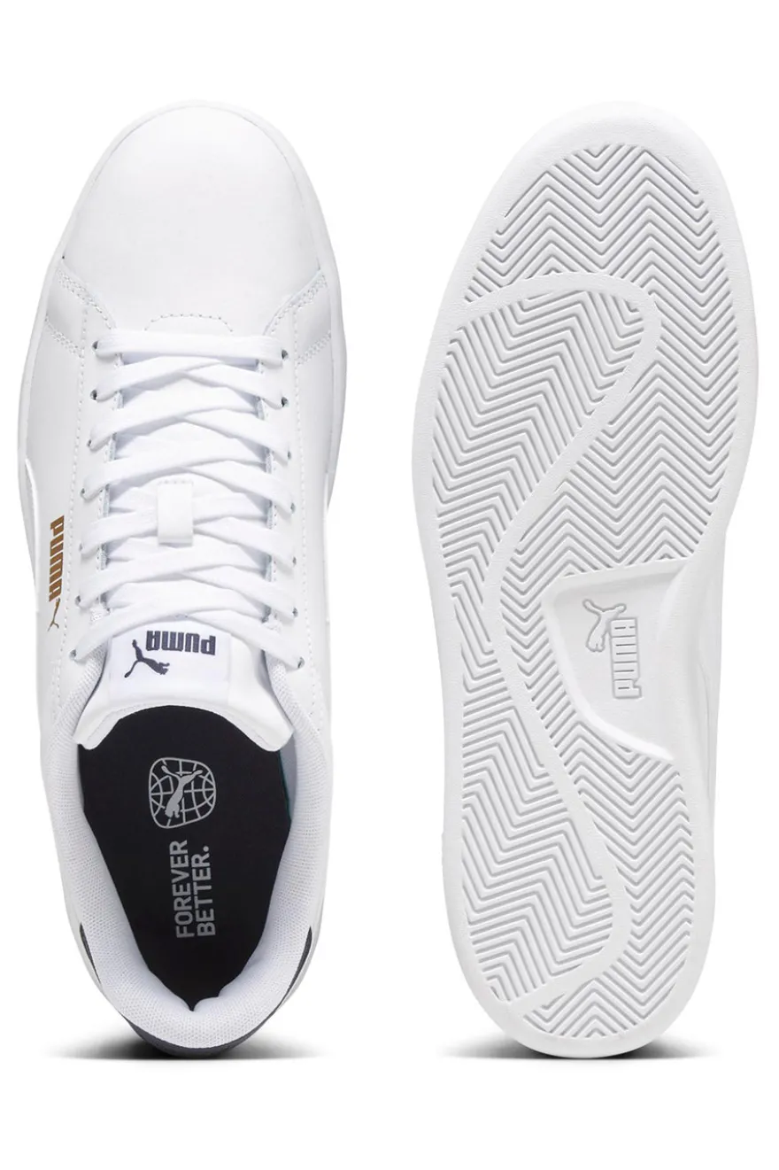 Sneakers Bianche e Blu Puma Smash 3 L