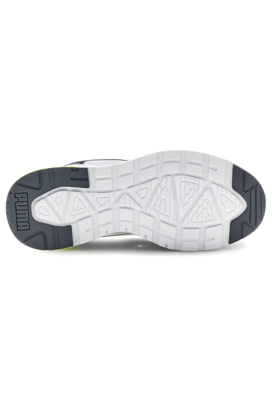 Sneakers bianche e grigio chiaro in mesh Puma Trinity 2 LT