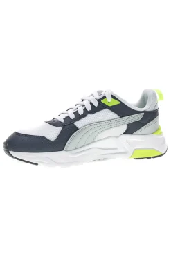 Sneakers bianche e grigio chiaro in mesh Puma Trinity 2 LT
