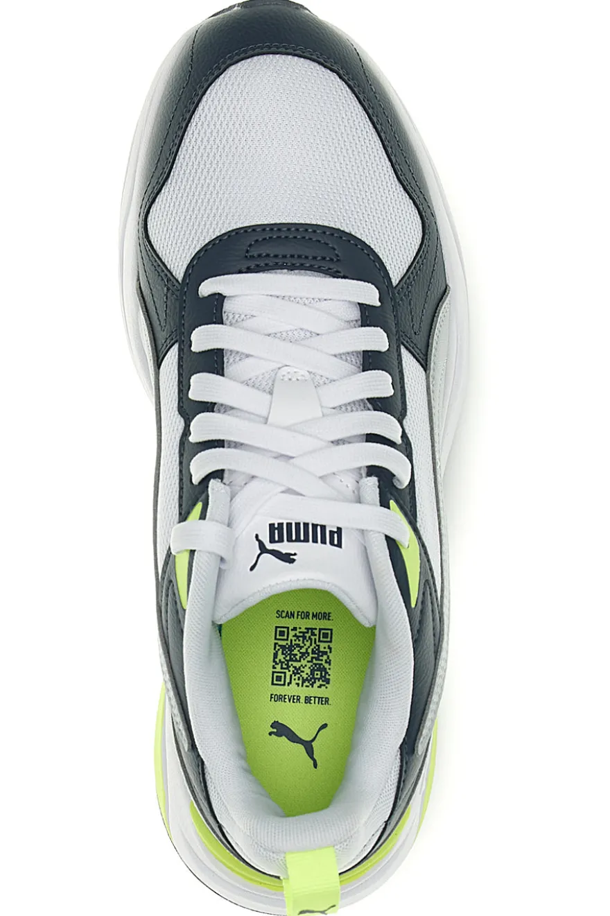 Sneakers bianche e grigio chiaro in mesh Puma Trinity 2 LT