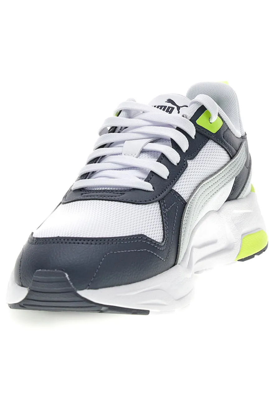 Sneakers bianche e grigio chiaro in mesh Puma Trinity 2 LT