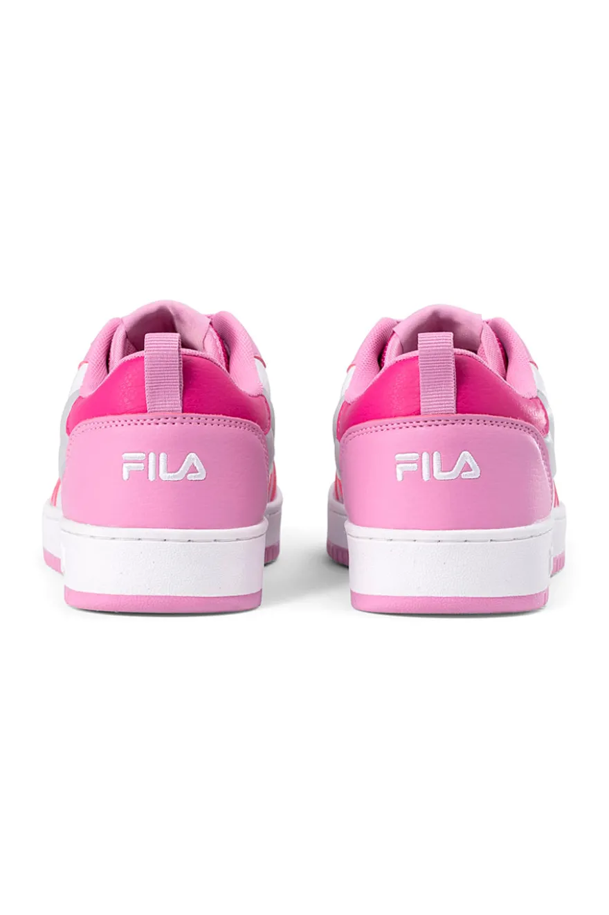 Sneakers Bianche e Rosa con tomaia traforata FILA REGA NF TEENS