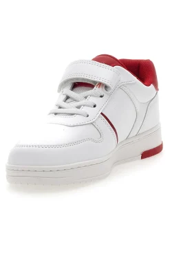 Sneakers Bianche e Rosse con Velcro LEVI'S 0079