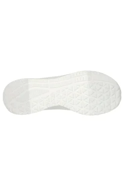 Sneakers bianche in duraleather con soletta memory foam Skechers BOBS Buno How Sweet