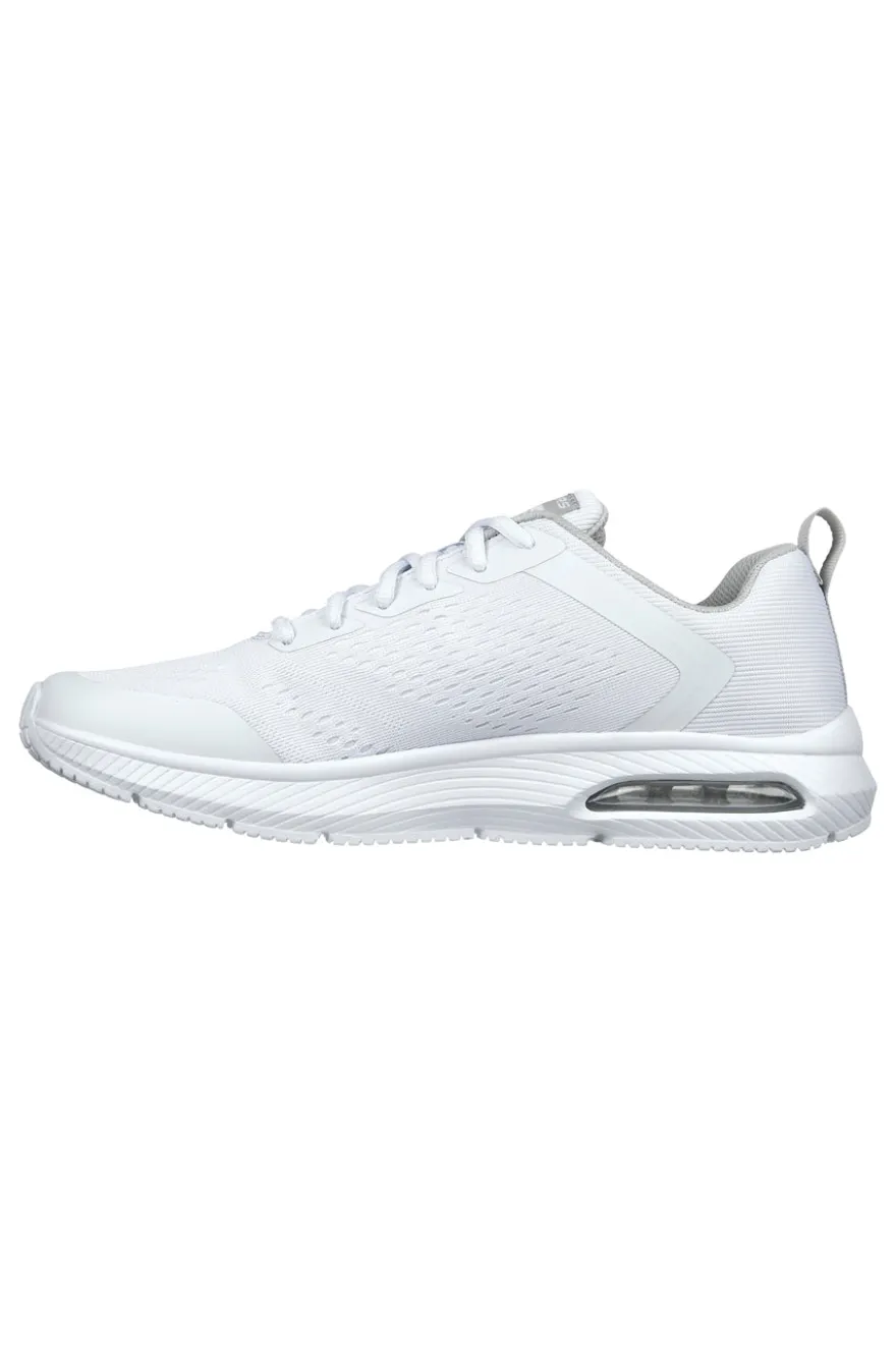 Sneakers bianche in mesh con Air Cooled Memory Foam Skechers Dyna-Air Pelland